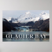 Glacier Bay Poster, Alaska Print Poster (Vorne)