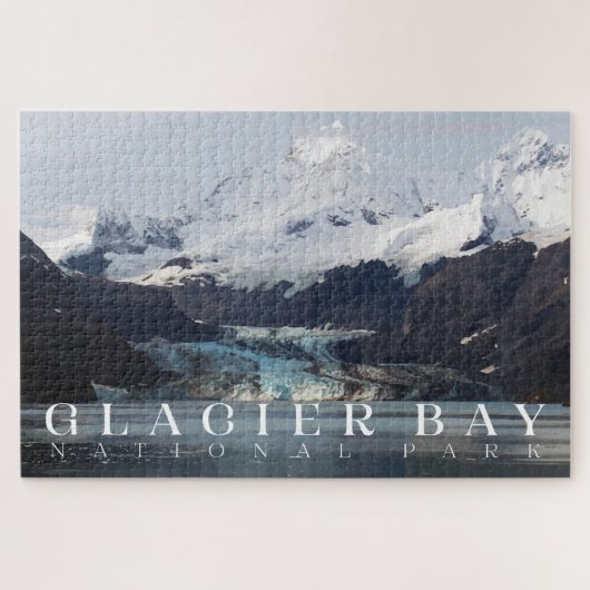 Glacier Bay Puzzle, Nationalpark Jigsaw Puzzle (Horizontal)