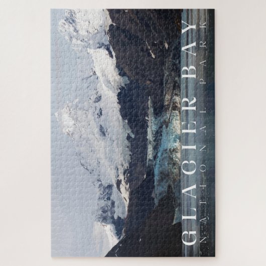 Glacier Bay Puzzle, Nationalpark Jigsaw Puzzle (Vertikal)