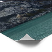 Glacier Bay Wasserfall 3 Poster (Ecke)