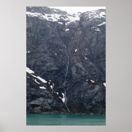 Glacier Bay Wasserfall 3 Poster