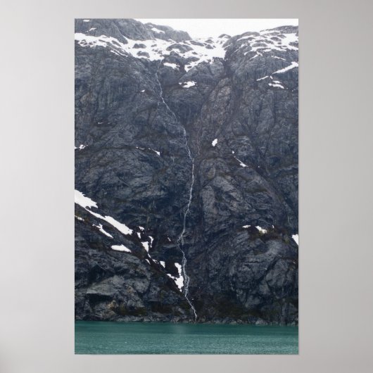 Glacier Bay Wasserfall 3 Poster (Vorne)