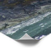 Glacier Bay Wasserfall Poster 2 (Ecke)