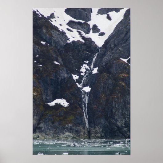 Glacier Bay Wasserfall Poster 2 (Vorne)