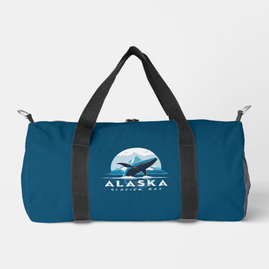 Glacier Bay Whale - Alaska Duffle Bag (Vorderseite)