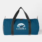 Glacier Bay Whale - Alaska Duffle Bag (Rückseite)