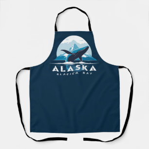 Glacier Bay Whale - Alaska Schürze