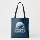 Glacier Bay Whale - Alaska Tasche (Vorderseite)