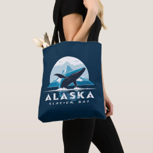 Glacier Bay Whale - Alaska Tasche