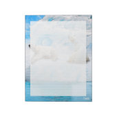 Glacier Bears Lined - 11" x 8,5" Notepad Notizblock (Rotiert)