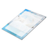 Glacier Bears Lined - 11" x 8,5" Notepad Notizblock (angewinkelt)