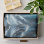 Glacier Bloom Ice Fairy Winter Fantasy Decoupage Seidenpapier (Geschenk)