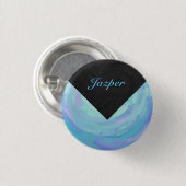 Glacier Blue Monogram Button (Vorne & Hinten)