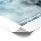 Glacier Calving Poster (Ecke)