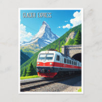 Glacier Express Schweiz Matterhorn