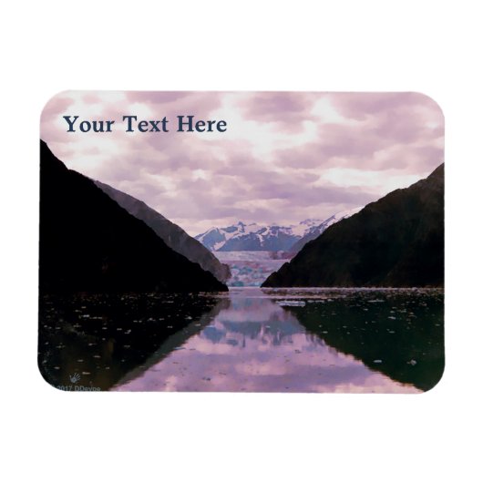 Glacier Fjord Magnet (Horizontal)