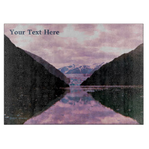 Glacier Fjord Schneidebrett