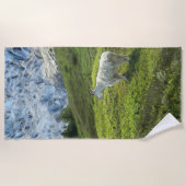 Glacier Goat - Strandtuch (Vorderseite)