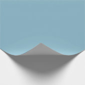 Glacier Ice Blue Geschenkpapier (Ecke)