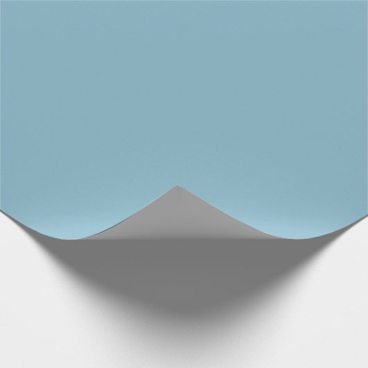Glacier Ice Blue Geschenkpapier (Ecke)