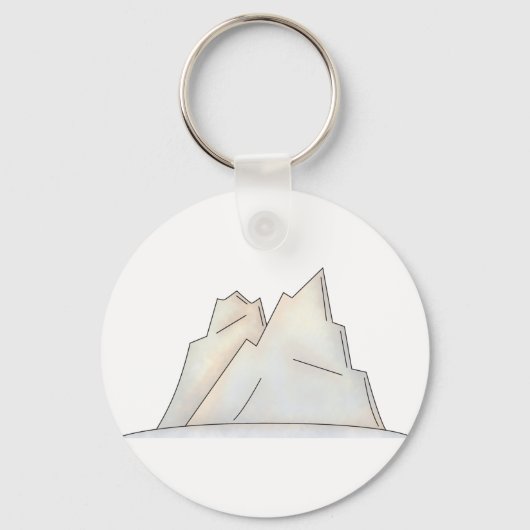 Glacier Iceberg Schlüsselanhänger (Vorderseite)