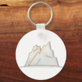 Glacier Iceberg Schlüsselanhänger (Vorderseite)