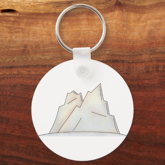 Glacier Iceberg Schlüsselanhänger (Vorderseite)