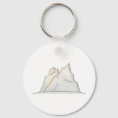 Glacier Iceberg Schlüsselanhänger (Rückseite)