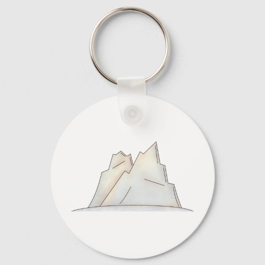 Glacier Iceberg Schlüsselanhänger (Rückseite)