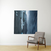 GLACIER IN DER NÄHE DES WASSERKÖRPERS WANDTEPPICH (Beispiel (Horizontal))