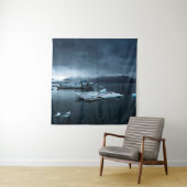 GLACIER IN DER NÄHE DES WASSERKÖRPERS WANDTEPPICH (Beispiel)