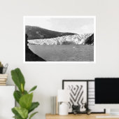 Glacier Juneau Alaska 1905 Poster (Heimbüro)