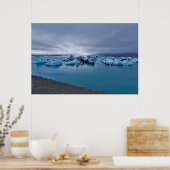Glacier Lagoon Poster (Küche)