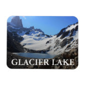 Glacier Lake Neo Mount Fitz Roy Magnet (Horizontal)