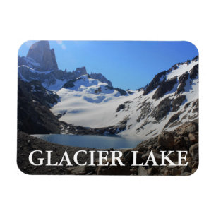 Glacier Lake Neo Mount Fitz Roy Magnet