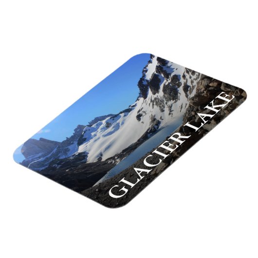 Glacier Lake Neo Mount Fitz Roy Magnet (Linke Seite)