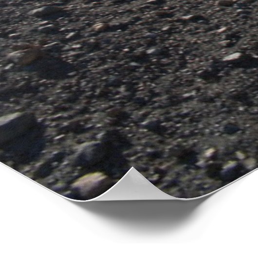 Glacier Lake Neo Mount Fitz Roy Poster (Ecke)