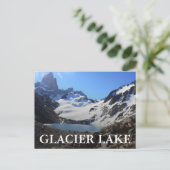 Glacier Lake Neo Mount Fitz Roy Postkarte (Stehend Vorderseite)