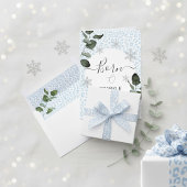 Glacier Leopard Winter Einladung