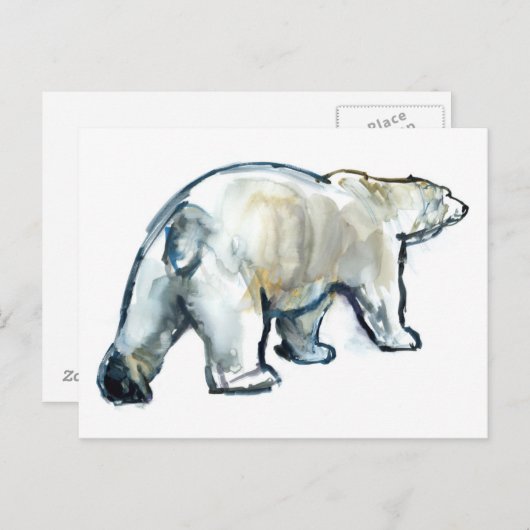 Glacier MInt Postkarte (Vorne/Hinten)