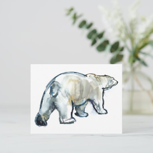 Glacier MInt Postkarte (Stehend Vorderseite)