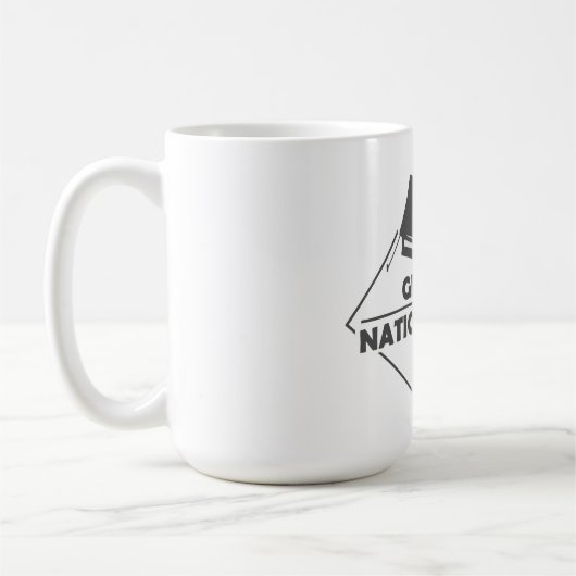 Glacier - Montana Kaffeetasse (Links)