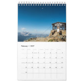 Glacier Montana Kalender (Feb 2027)