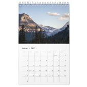 Glacier Montana Kalender (Jan 2027)