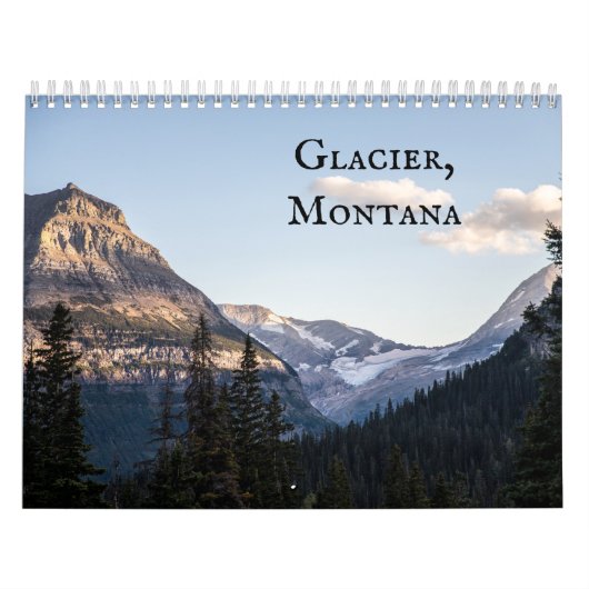 Glacier Montana Kalender (Titelbild)
