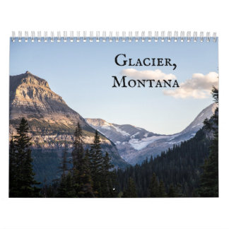 Glacier Montana Kalender