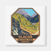 Glacier National Park Auf dem Weg zur Sun Road
