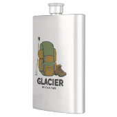 Glacier National Park Backpack Flachmann (Links)
