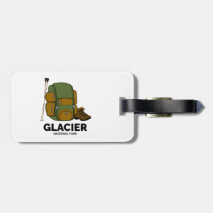 Glacier National Park Backpack Gepäckanhänger