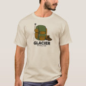 Glacier National Park Backpack T-Shirt (Vorderseite)
